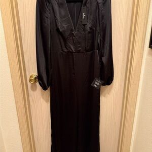 Lulu's Black Jumpsuit